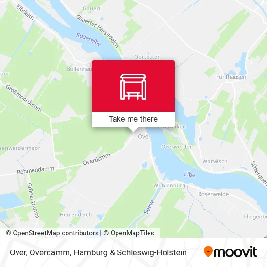 Over, Overdamm map