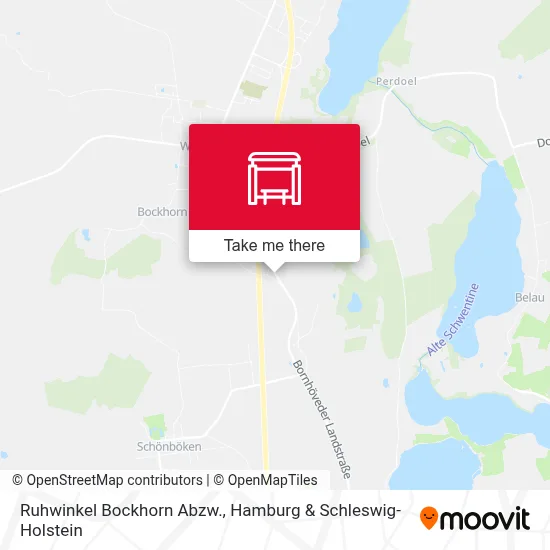 Ruhwinkel Bockhorn Abzw. map