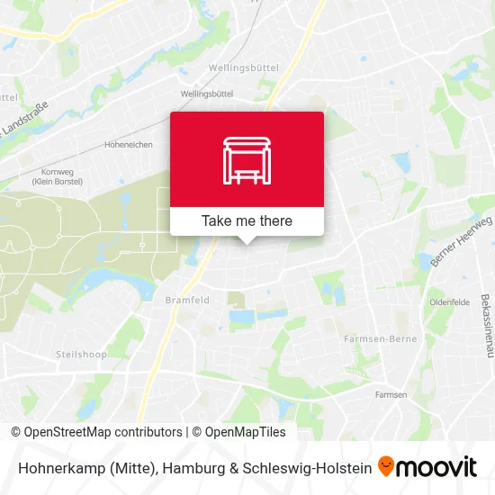 Hohnerkamp (Mitte) map