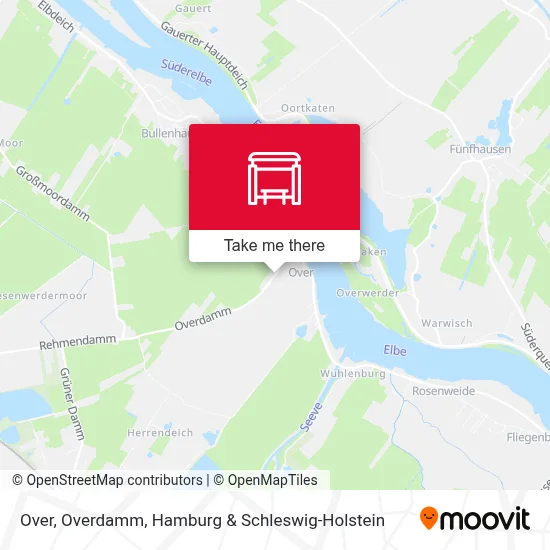 Over, Overdamm map