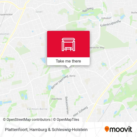 Plattenfoort map