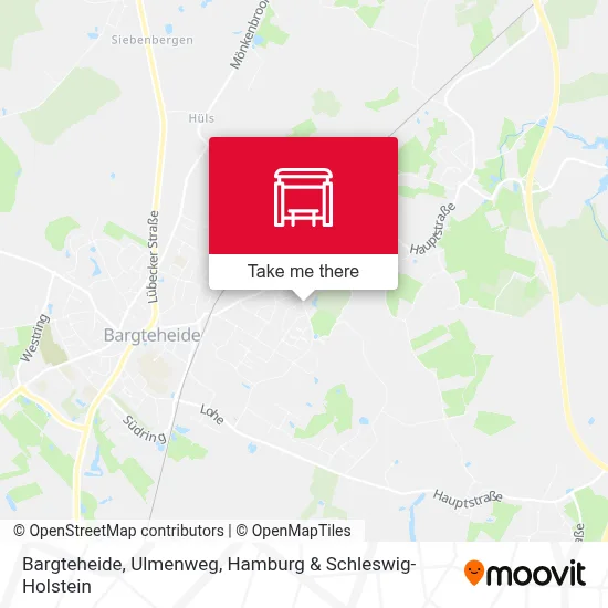 Bargteheide, Ulmenweg map
