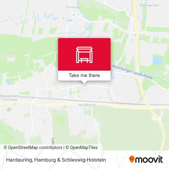 Hardauring map