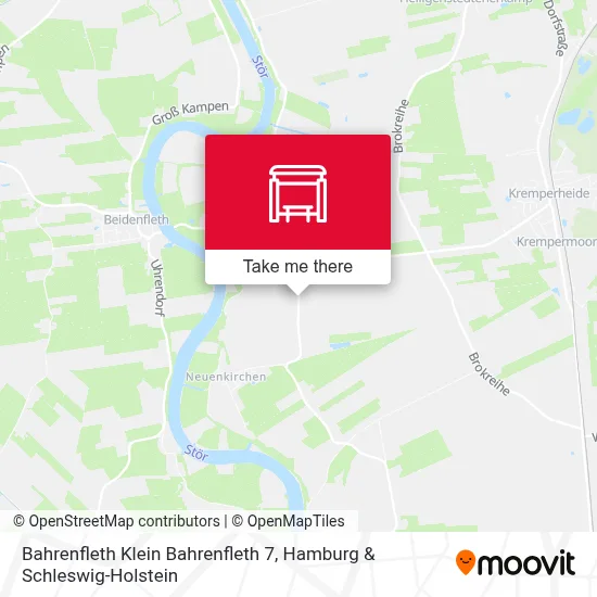 Bahrenfleth Klein Bahrenfleth 7 map