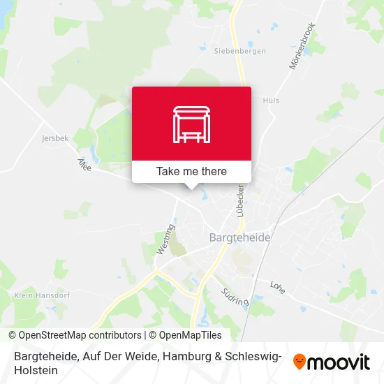 Bargteheide, Auf Der Weide map