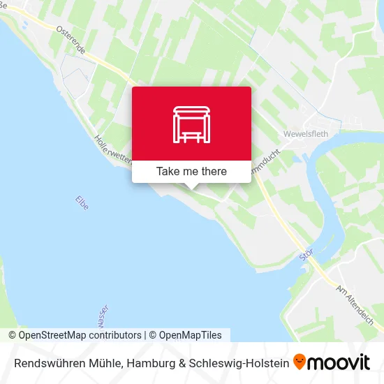 Rendswühren Mühle map