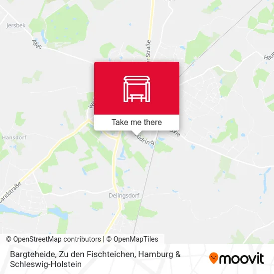 Bargteheide, Zu den Fischteichen map