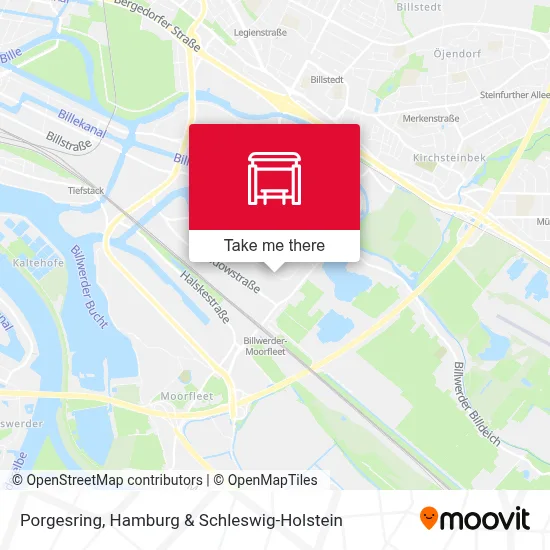 Porgesring map
