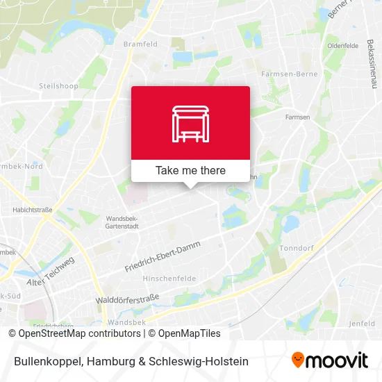 Bullenkoppel map