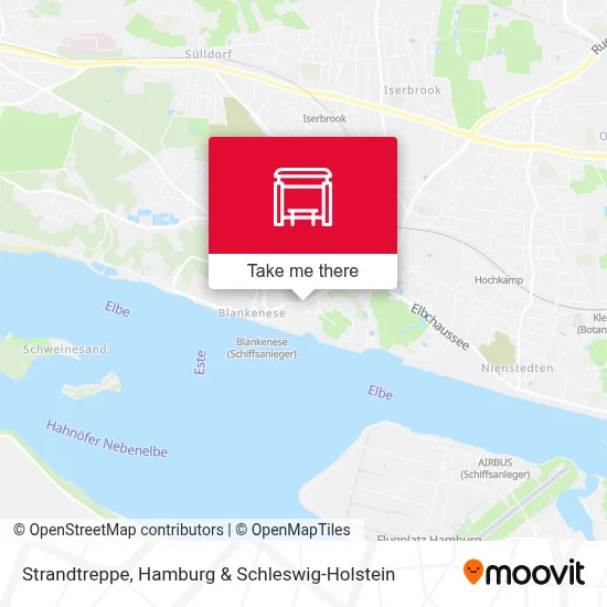 Strandtreppe map