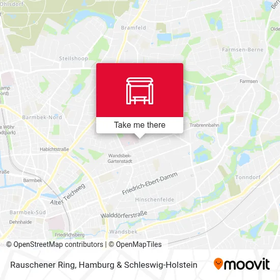 Rauschener Ring map