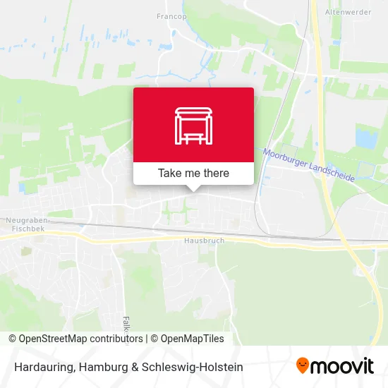 Hardauring map