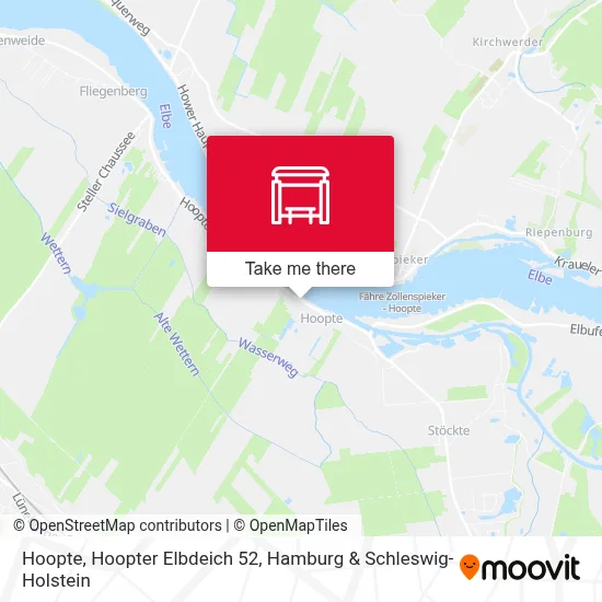 Hoopte, Hoopter Elbdeich 52 map
