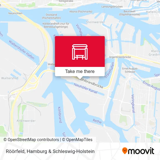 Röörfeld map