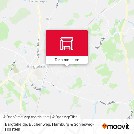 Bargteheide, Buchenweg map