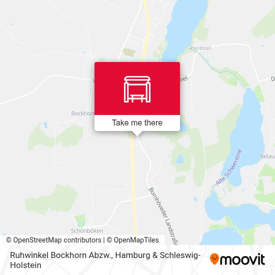 Ruhwinkel Bockhorn Abzw. map
