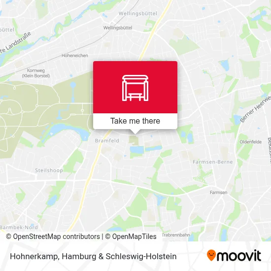 Hohnerkamp map