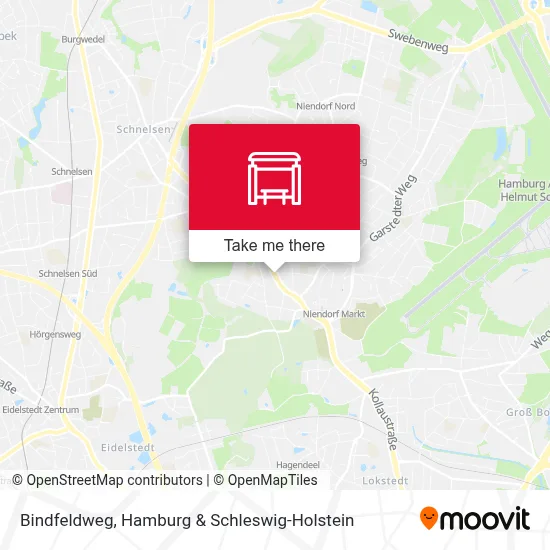 Bindfeldweg map