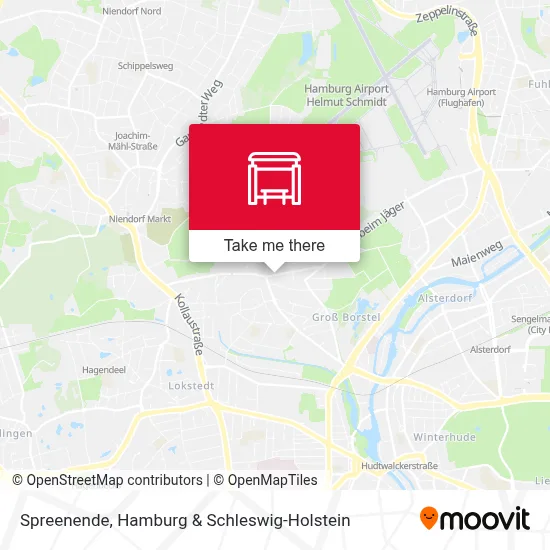 Spreenende map