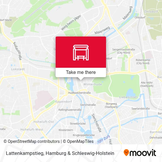 Lattenkampstieg map