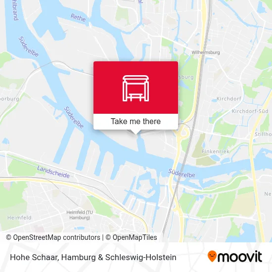 Hohe Schaar map