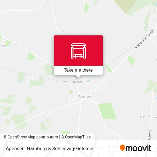 Apensen map
