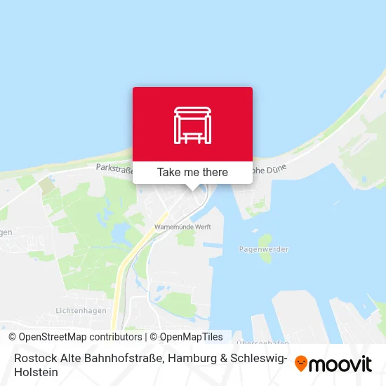 Rostock Alte Bahnhofstraße map