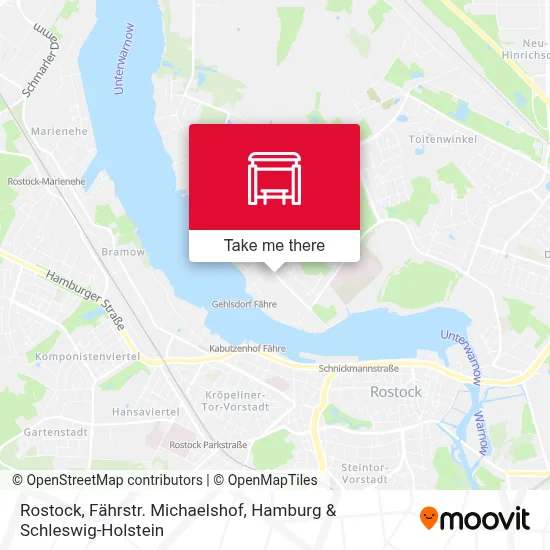 Rostock, Fährstr. Michaelshof map