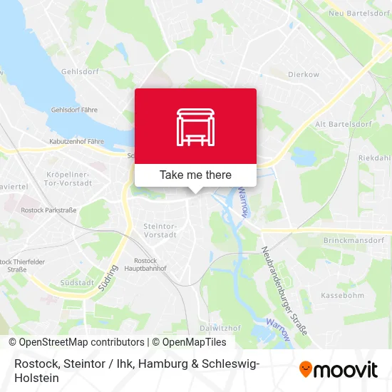 Rostock, Steintor / Ihk map