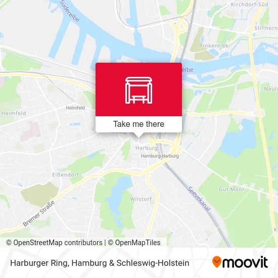 Карта Harburger Ring