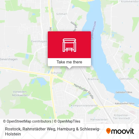 Rostock, Rahnstädter Weg map
