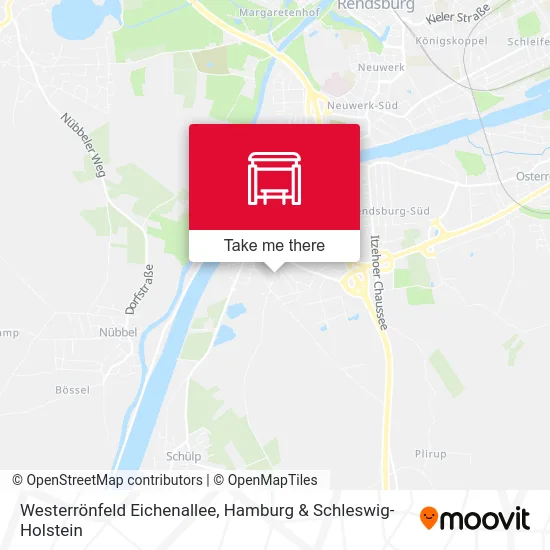 Карта Westerrönfeld Eichenallee