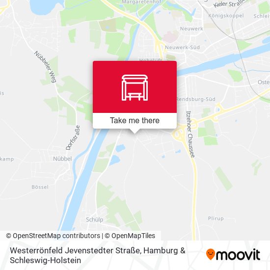 Westerrönfeld Jevenstedter Straße map