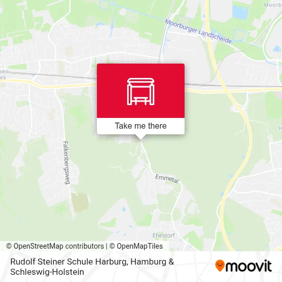 Rudolf Steiner Schule Harburg map