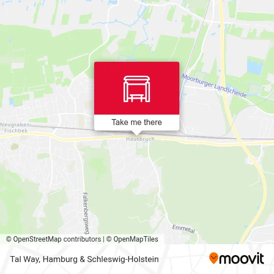 Talweg map