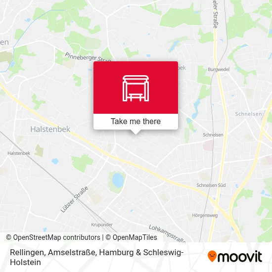 Rellingen, Amselstraße map