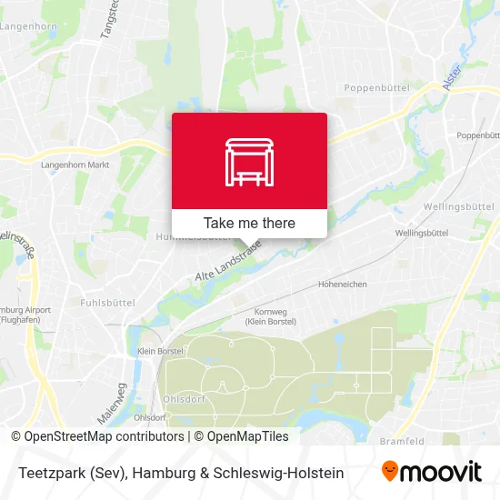 Teetzpark (Sev) map