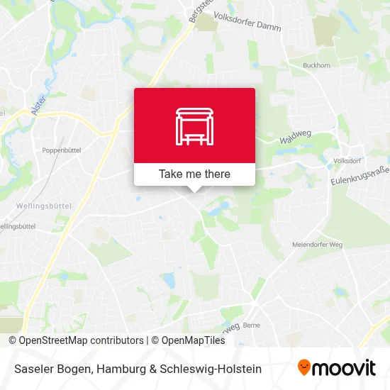 Saseler Bogen map