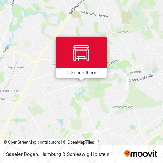Saseler Bogen map