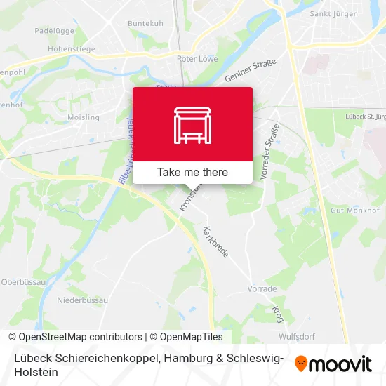 Карта Lübeck Schiereichenkoppel