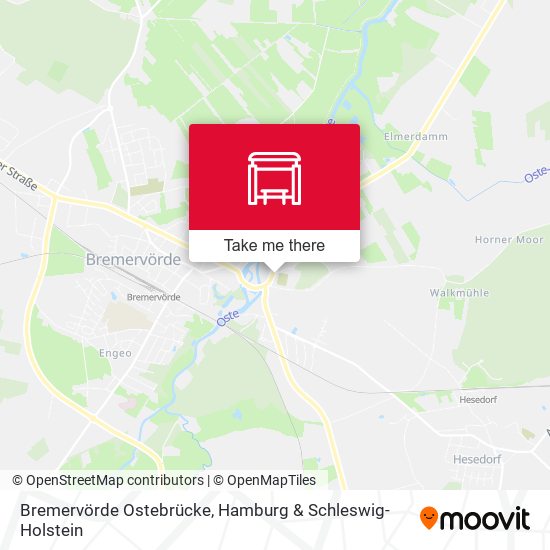 Bremervörde Ostebrücke map