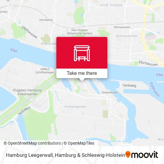 Карта Hamburg Leegerwall