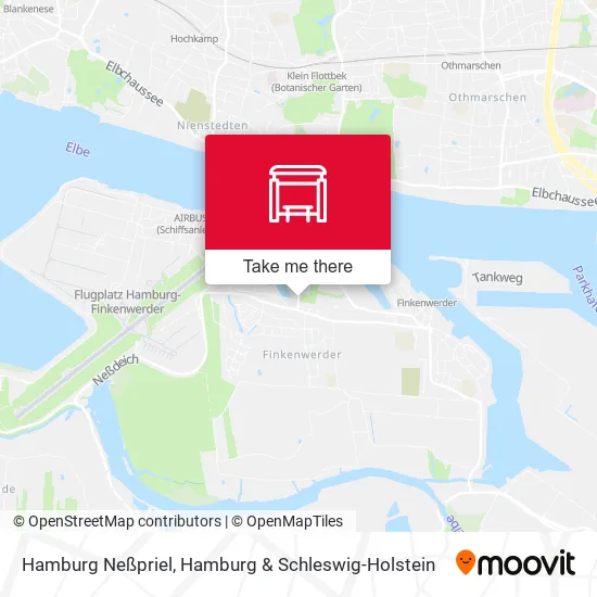 Карта Hamburg Neßpriel