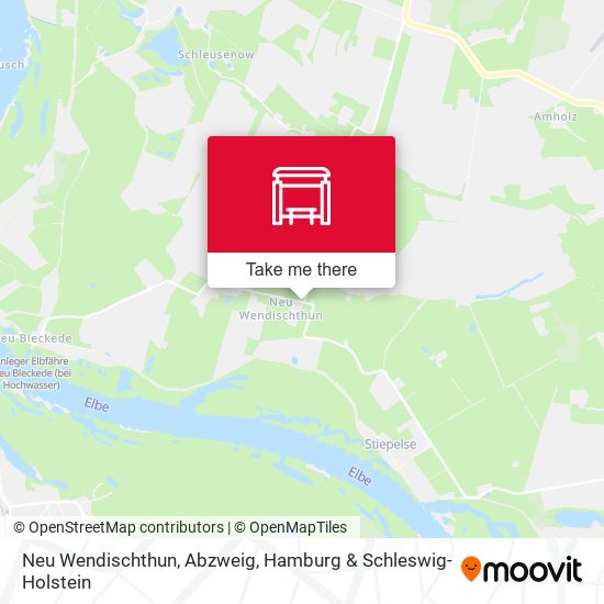 Neu Wendischthun, Abzweig map