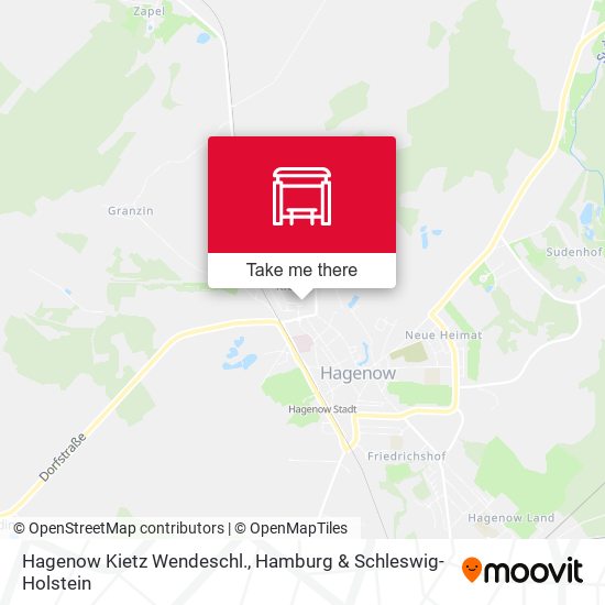 Hagenow Kietz Wendeschl. map