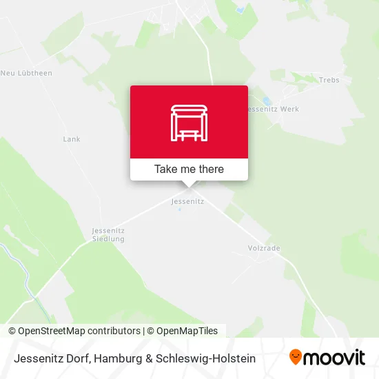 Карта Jessenitz Dorf
