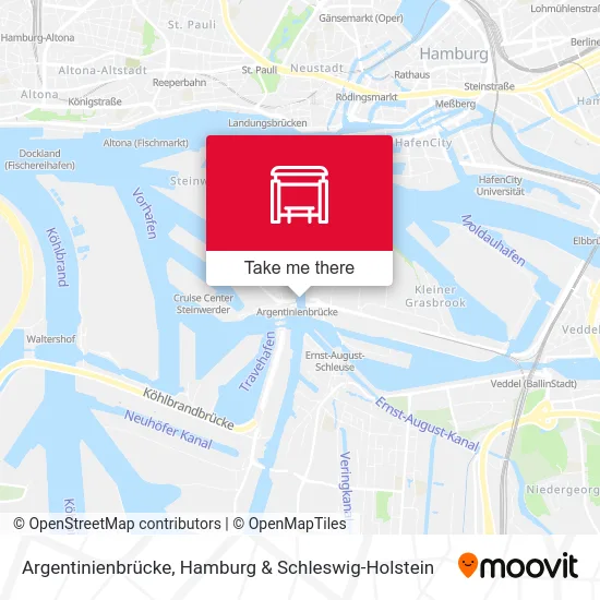 Argentinienbrücke map