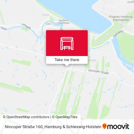 Карта Nincoper Straße 160