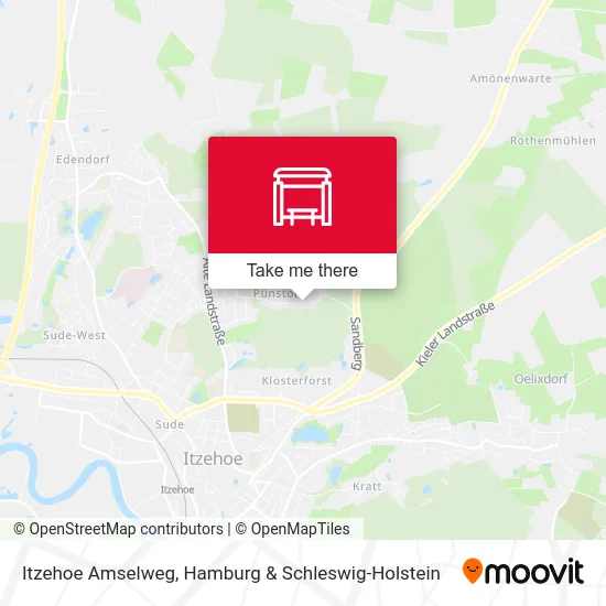 Карта Itzehoe Amselweg