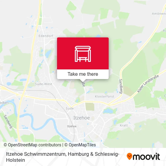 Карта Itzehoe Schwimmzentrum